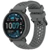 Каишка 22mm за Amazfit Active Max/Galaxy Watch 46mm/Watch 3/Gear S3/GTR 2 - (W083) - Techsuit - Сив