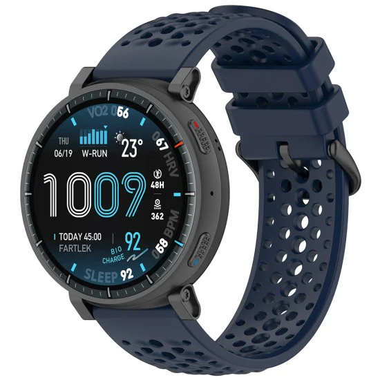 Каишка 22mm за Amazfit Active Max/Galaxy Watch 46mm/Watch 3/Gear S3/GTR 2 - (W083) - Techsuit - Син