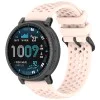 Каишка 22mm за Amazfit Active Max/Galaxy Watch 46mm/Watch 3/Gear S3/GTR 2 - (W083) - Techsuit - Розов