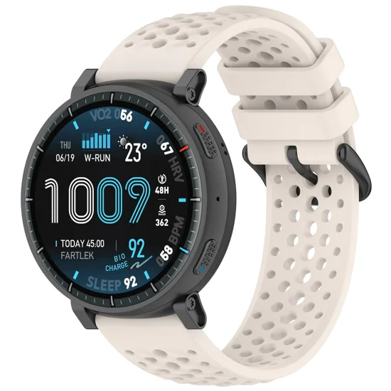 Каишка 22mm за Amazfit Active Max/Galaxy Watch 46mm/Watch 3/Gear S3/GTR 2 - (W083) - Techsuit - Бял