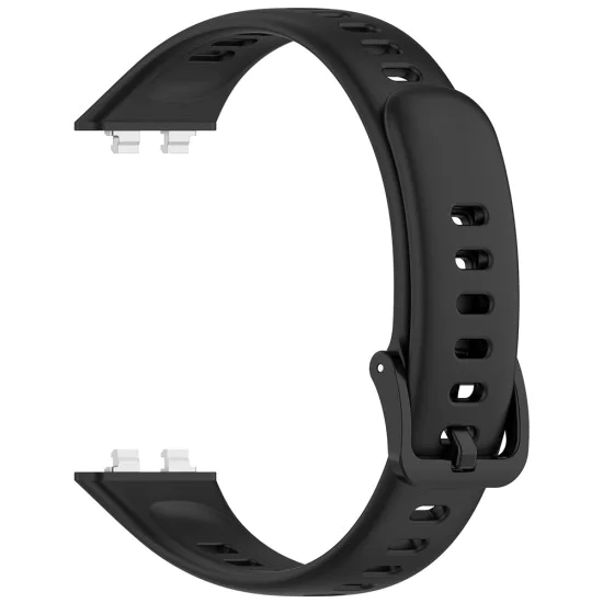 Каишка за Huawei Band 11 / Band 11 Pro - Watchband (W081) - Techsuit - Черен
