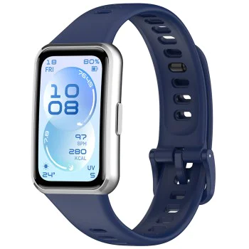 Каишка за Huawei Band 11 / Band 11 Pro - Watchband (W081) - Techsuit - Син
