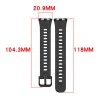 Каишка за Huawei Band 11 / Band 11 Pro - Watchband (W081) - Techsuit - Черен