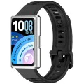 Каишка за Huawei Band 11 / Band 11 Pro - Watchband (W082) - Techsuit - Черен