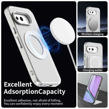 Калъф за Google Pixel 10a - CandyCase MagSafe - Techsuit - Бял