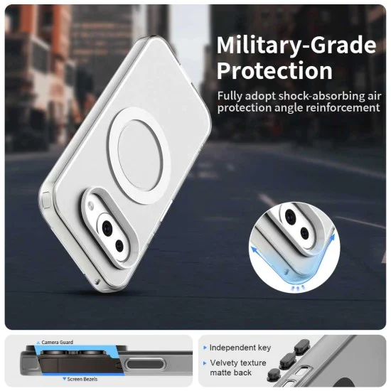 Калъф за Google Pixel 10a - CandyCase MagSafe - Techsuit - Бял