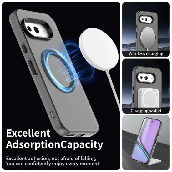 Калъф за Google Pixel 10a - CandyCase MagSafe - Techsuit - Черен