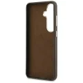 Калъф за Samsung Galaxy S26 - Grained Big 4G Metal Logo - Guess - Кафяв