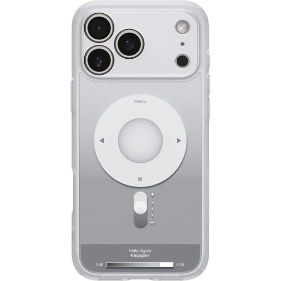 Калъф за iPhone 17 Pro Max - Ultra Hybrid Classic MagSafe - Spigen - Сребрист