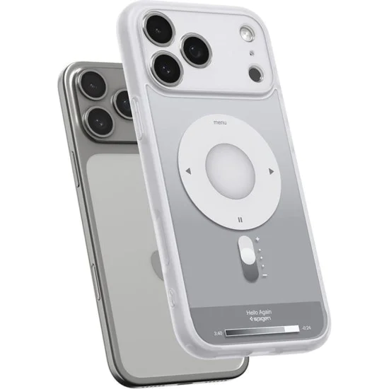 Калъф за iPhone 17 Pro Max - Ultra Hybrid Classic MagSafe - Spigen - Сребрист