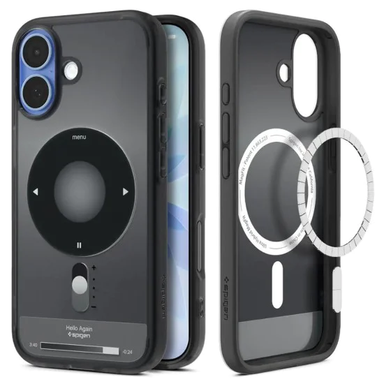 Калъф за iPhone 17 - Ultra Hybrid Classic MagSafe - Spigen - Черен