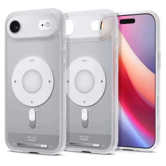 Калъф за iPhone 17 Air - Ultra Hybrid Classic MagSafe - Spigen - Сребрист