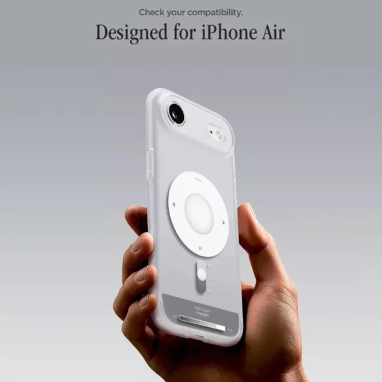 Калъф за iPhone 17 Air - Ultra Hybrid Classic MagSafe - Spigen - Сребрист