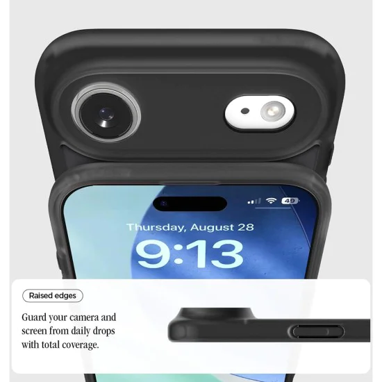 Калъф за iPhone 17 Air - Ultra Hybrid Classic MagSafe - Spigen - Черен