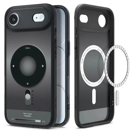 Калъф за iPhone 17 Air - Ultra Hybrid Classic MagSafe - Spigen - Черен