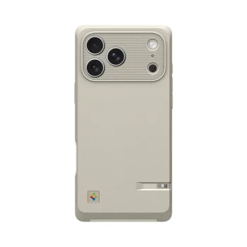 Калъф за iPhone 17 Pro Max - Classic LS MagFit - Spigen - Сив (Stone)