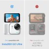 Протектор за Insta360 Go Ultra - Glas.tR Slim, Back Screen (2 pack) - Spigen - Прозрачен