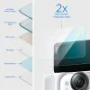 Протектор за Insta360 Go Ultra - Glas.tR Slim, Back Screen (2 pack) - Spigen - Прозрачен