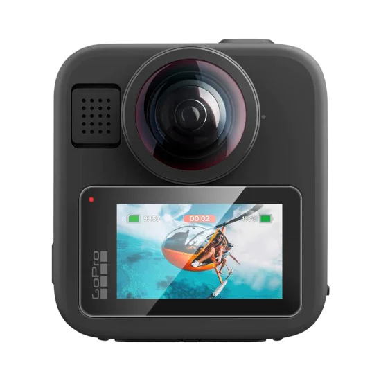 Протектор за GoPro MAX 2 - Glas.tR Slim, Back Screen (2 pack) - Spigen - Прозрачен