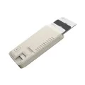 Магнитен портфейл Spigen Classic LS Mag Fit (AFA10949) - MagSafe, ретро дизайн - Сив (Stone)