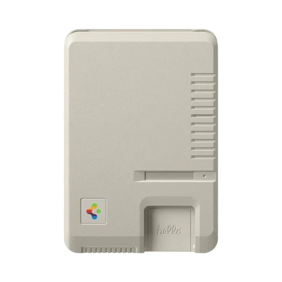 Магнитен портфейл Spigen Classic LS Mag Fit (AFA10949) - MagSafe, ретро дизайн - Сив (Stone)
