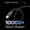 Зарядно устройство Spigen Essential EE451EU (ACH09474) - USB-C с Type-C кабел, 45W - Черно