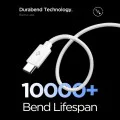 Зарядно устройство Spigen Essential EE451EU (ACH09473) - USB-C с Type-C кабел, GaN, 45W - Бяло