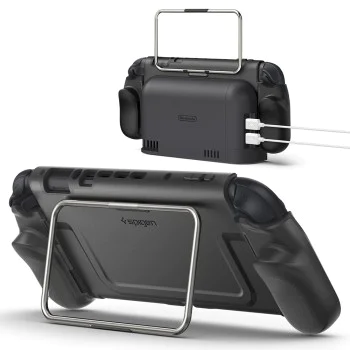 Калъф за Nintendo Switch 2 - Protective Case Dual Grip Pro - Spigen - Черен