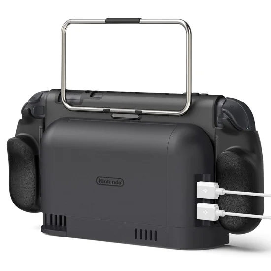 Калъф за Nintendo Switch 2 - Protective Case Dual Grip Pro - Spigen - Черен