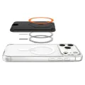 Магнитен портфейл за карти Spigen Valentinus Wallet MagFit+ - за 5 карти, PU кожа - Черен
