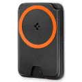 Магнитен портфейл за карти Spigen Valentinus Wallet MagFit+ - за 5 карти, PU кожа - Черен