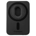 Магнитен портфейл за карти Spigen Valentinus Wallet MagFit+ - за 5 карти, PU кожа - Черен