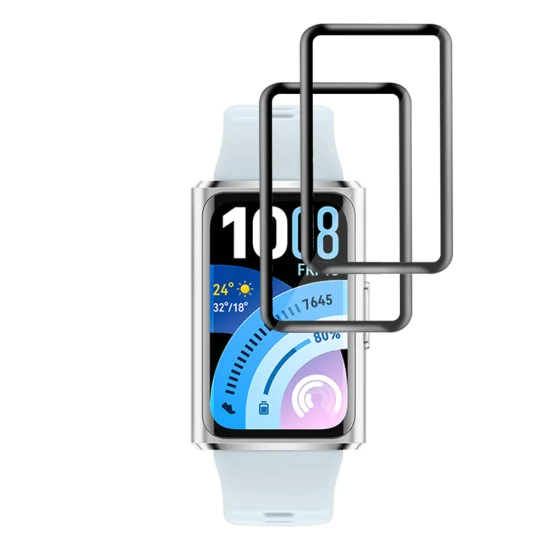 Протектор за Huawei Band 11 Pro - Nano Flex (2 pack) - Techsuit - Черен