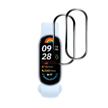 Протектор за Xiaomi Mi Band 9 / 9 NFC - Nano Flex (2 pack) - Techsuit - Черен