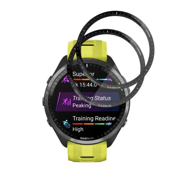 Протектор за Garmin Forerunner 965 - Nano Flex (2 pack) - Techsuit - Черен