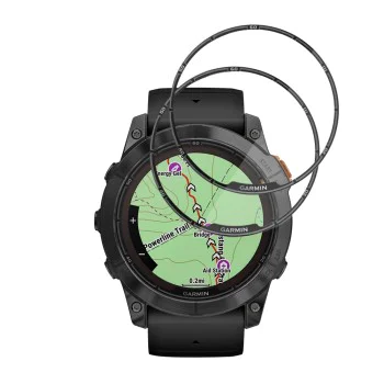 Протектор за Garmin Fenix 7X Pro Solar - Nano Flex (2 pack) - Techsuit - Черен