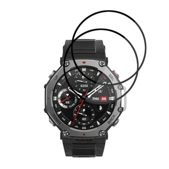Протектор за Amazfit T-Rex 3 - Nano Flex (2 pack) - Techsuit - Черен