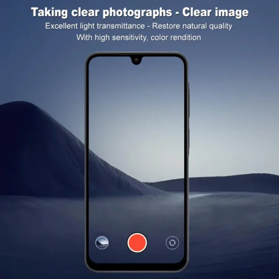Протектор за камера за Samsung Galaxy A37 5G - Full Camera Glass - Techsuit - Черен