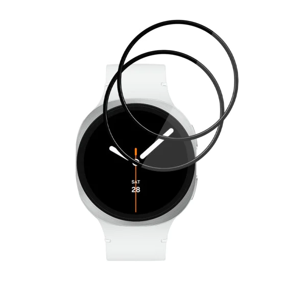 Протектор за Samsung Galaxy Watch8 44mm - Nano Flex (2 pack) - Techsuit - Черен