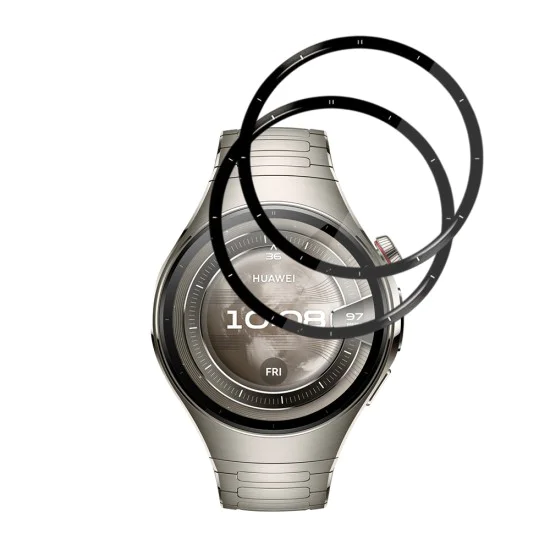Протектор за Huawei Watch 5 46mm - Nano Flex (2 pack) - Techsuit - Черен