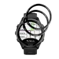 Протектор за Garmin Forerunner 970 / 570 47mm - Nano Flex (2 pack) - Techsuit - Черен