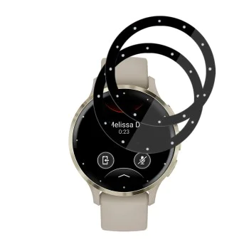 Протектор за Garmin Venu 3S - Nano Flex (2 pack) - Techsuit - Черен