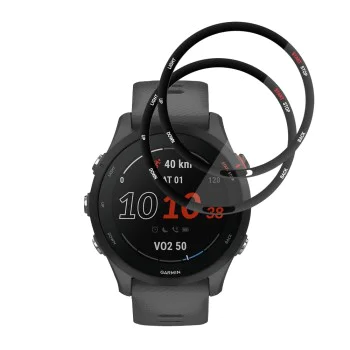 Протектор за Garmin Forerunner 255 / 255 Music - Nano Flex (2 pack) - Techsuit - Черен