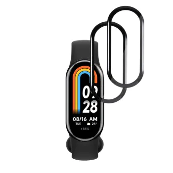 Протектор за Xiaomi Mi Band 8 / 8 NFC - Nano Flex (2 pack) - Techsuit - Черен