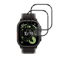 Протектор за Apple Watch Ultra / Ultra 2 / Ultra 3 - Nano Flex (2 pack) - Techsuit - Черен