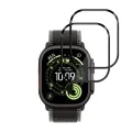 Протектор за Apple Watch Ultra / Ultra 2 / Ultra 3 - Nano Flex (2 pack) - Techsuit - Черен