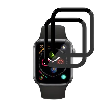 Протектор за Apple Watch 4 / 5 / 6 / SE / SE 2 / SE 3 40mm - Nano Flex (2 pack) - Techsuit - Черен
