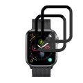 Протектор за Apple Watch 4 / 5 / 6 / SE / SE 2 / SE 3 44mm - Nano Flex (2 pack) - Techsuit - Черен