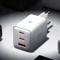 Зарядно устройство Spigen Essential EE473EU (ACH09464) - USB, 2x Type-C, 47W - Бяло