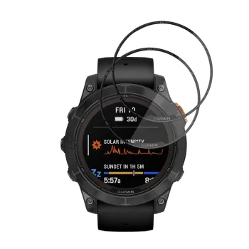 Протектор за Garmin Fenix 7 Pro Solar - Nano Flex (2 pack) - Techsuit - Черен